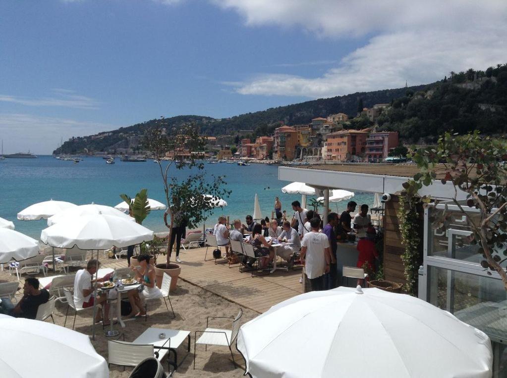 Vue Mer Exceptionnelle Entre Nice Et Monaco Villefranche-sur-Mer Exterior foto